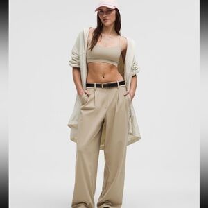Lululemon Athletica Tan Wide Leg Pants